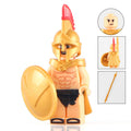 Spartan Warrior Minifigure - Minifigure Bricks