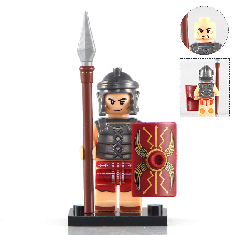 Roman Infantry Soldier Minifigure - Minifigure Bricks