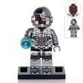 Cyborg Custom DC Comics Superhero Minifigure - Minifigure Bricks