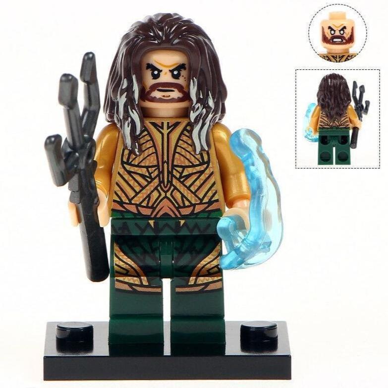 Aquaman Justice League DC Comics Superhero Minifigure - Minifigure Bricks