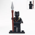 Black Panther Custom Marvel Superhero Minifigure - Minifigure Bricks