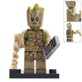 Groot custom Marvel Superhero Minifigure Guardians of the Galaxy - Minifigure Bricks