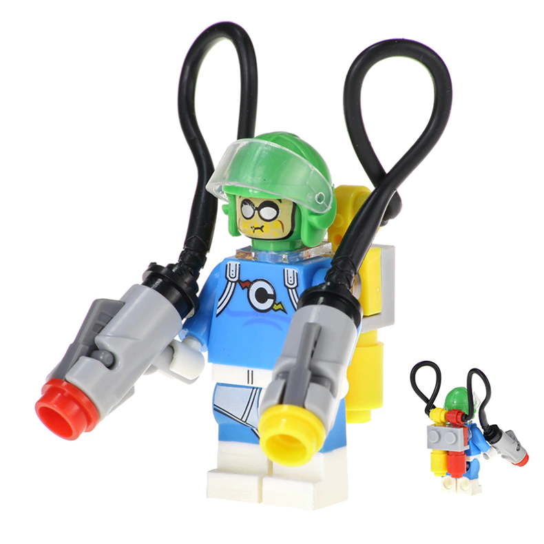 Condiment King Custom DC Comics Superhero Minifigure - Minifigure Bricks
