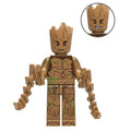 Groot Custom Marvel Superhero Minifigure Guardians of the Galaxy - Minifigure Bricks
