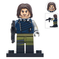 Winter Soldier Custom Marvel Superhero Minifigure - Minifigure Bricks