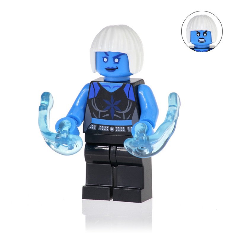 Killer Frost Custom DC Comics Superhero Minifigure - Minifigure Bricks