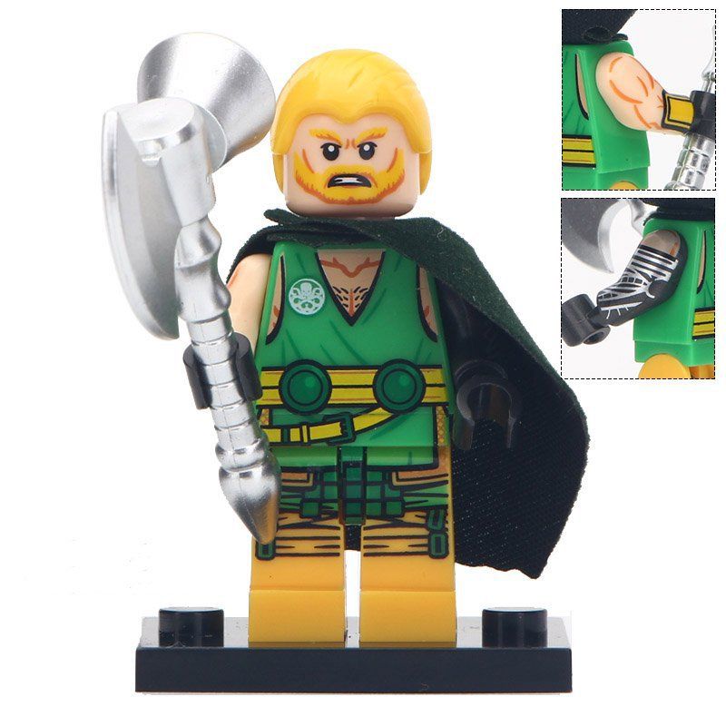 Thor (Hydra) Custom Marvel Superhero Minifigure - Minifigure Bricks