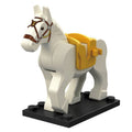 Military War Horse (White) Custom Minifigure