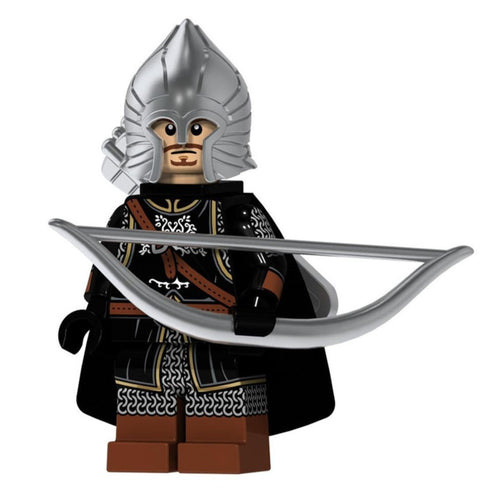 Archer Gondor Soldier custom Lord of the Rings Minifigure - Minifigure Bricks