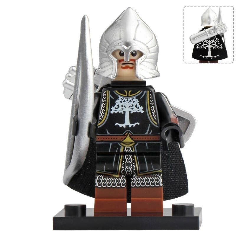 Archer Gondor Soldier custom Lord of the Rings Minifigure - Minifigure Bricks
