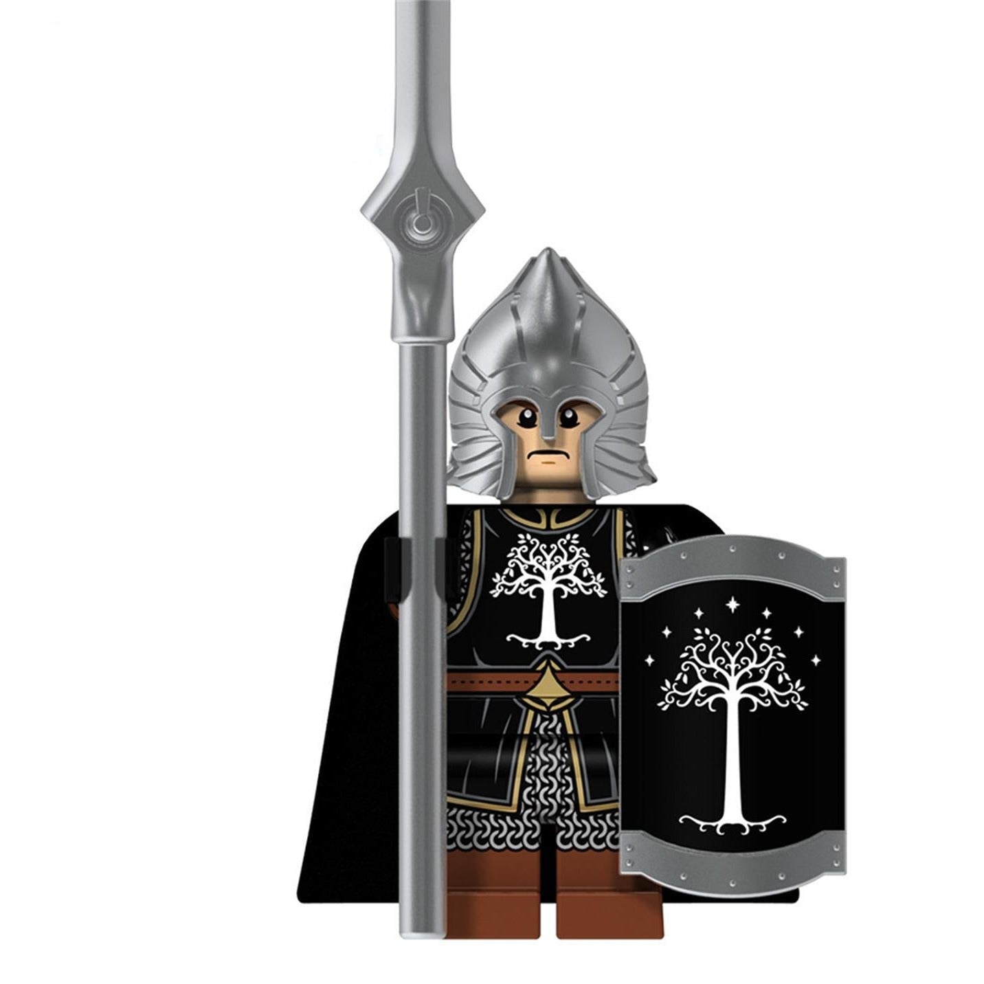 Gondor Soldier custom Lord of the Rings Minifigure - Minifigure Bricks