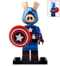 Captain Ham-erica Custom Marvel Superhero Minifigure