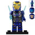 Pepper Potts Iron Man Mark 49 Marvel Superhero Minifigure - Minifigure Bricks