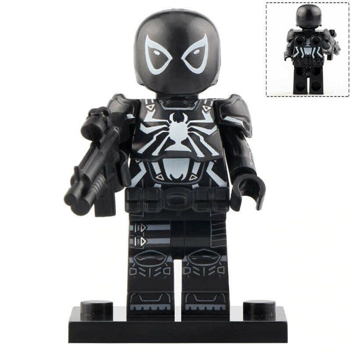 Agent Venom (Flash Thompson) Spider-Man Marvel Superhero Minifigure - Minifigure Bricks