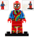 Spider-Man Rainbow Marvel Superhero Minifigure - Minifigure Bricks