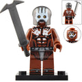 Uruk-hai White Hand Orc Berserker custom Lord of the Rings Minifigure - Minifigure Bricks