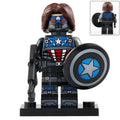 Winter Soldier x Captain America Custom Marvel Superhero Minifigure - Minifigure Bricks