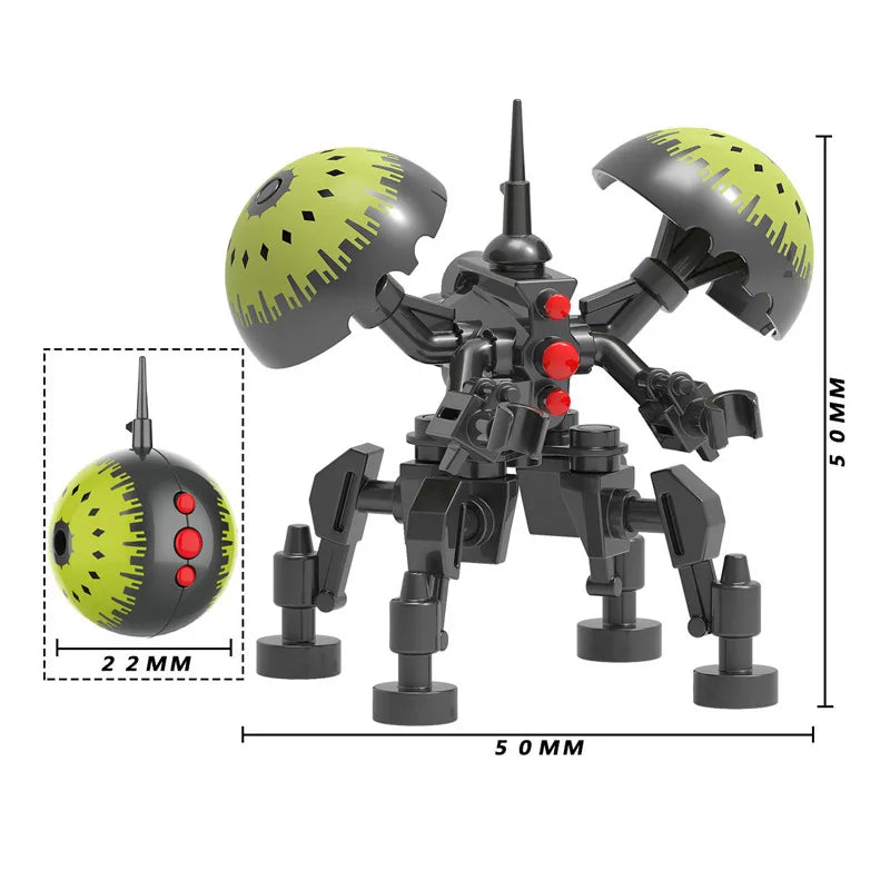 Buzz Droid Custom Star Wars Minifigure - Minifigure Bricks