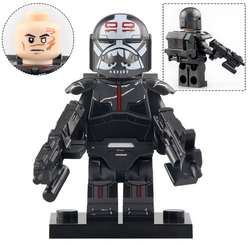 Wrecker The Bad Batch custom Star Wars Minifigure - Minifigure Bricks