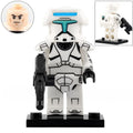 White Squad Clone Commando custom Star Wars Minifigure - Minifigure Bricks