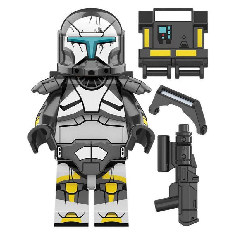 Scorch Clone Commando RC-1262 custom Star Wars Minifigure - Minifigure Bricks