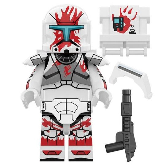 Sev Clone Commando RC-1207 custom Star Wars Minifigure - Minifigure Bricks