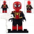 Spider-Man Integrated Suit Marvel Superhero Minifigure - Minifigure Bricks