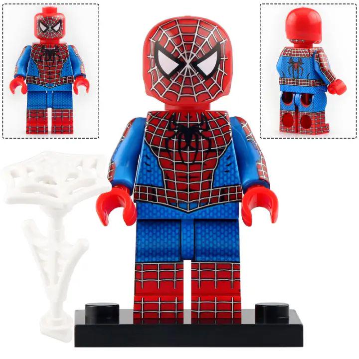 Spider-Man (Sam Raimi Original) Marvel Superhero Minifigure - Minifigure Bricks
