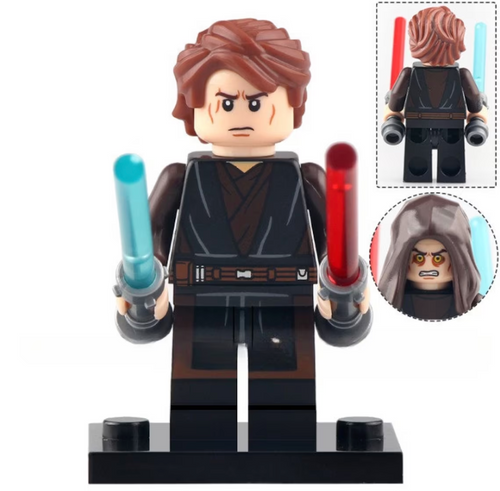 Anakin Skywalker custom Star Wars Minifigure - Minifigure Bricks