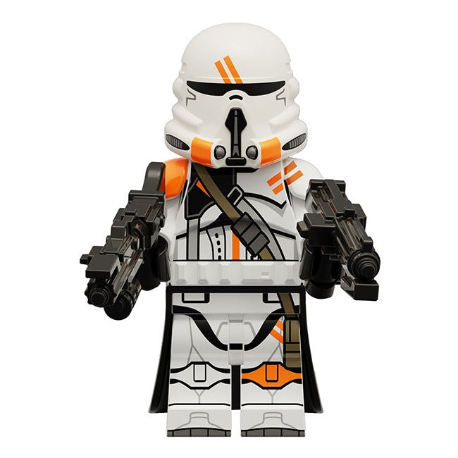 Clone Paratrooper Custom Star Wars Minifigure - Minifigure Bricks