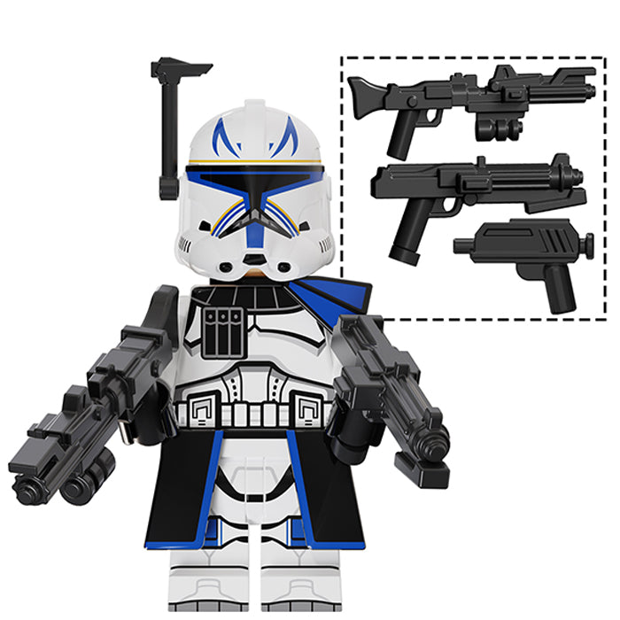 Captain Rex custom Star Wars Minifigure - Minifigure Bricks