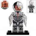 Cyborg Custom DC Comics Superhero Minifigure - Minifigure Bricks