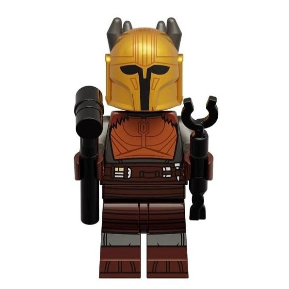 The Armorer Mandalorian Blacksmith Custom Star Wars Minifigure - Minifigure Bricks