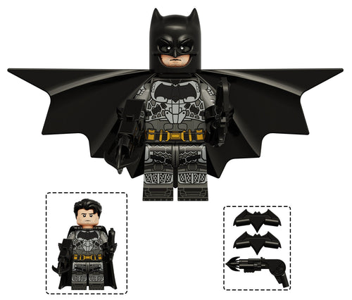 Batman (Ben Affleck) Custom DC Superhero Minifigure - Minifigure Bricks