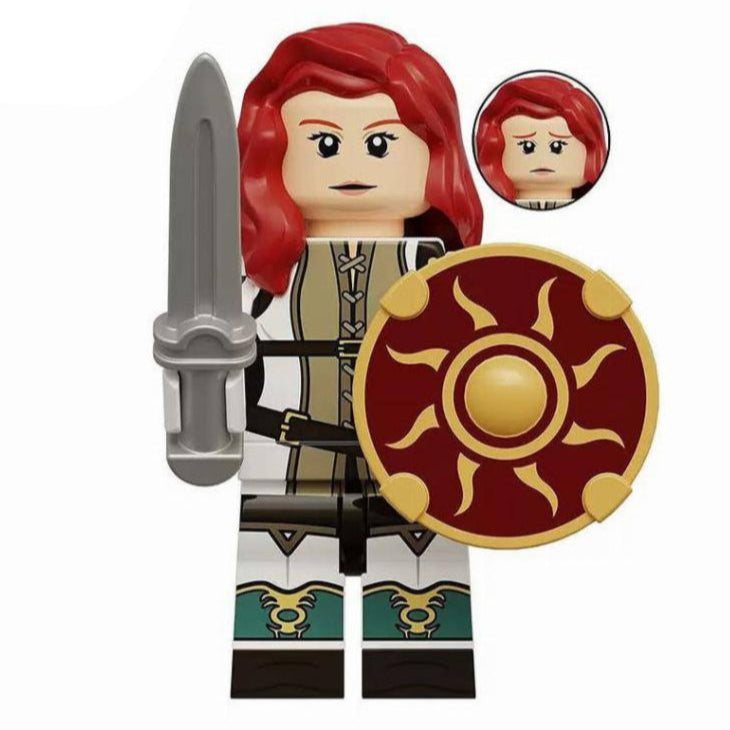 Helm's daughter custom Lord of the Rings Minifigure - Minifigure Bricks