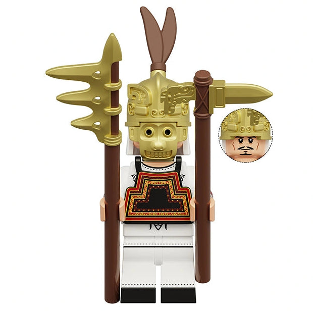 Brigade Commander (Chinese Warrior) Custom Minifigure