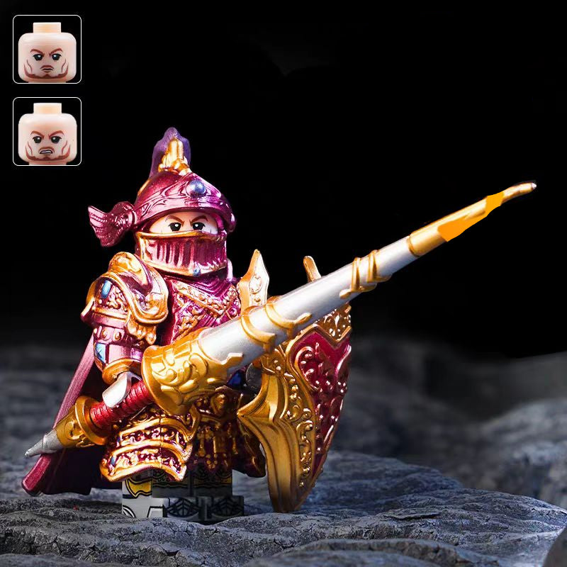 Lancelot from Knights of the Round Table Custom Minifigure - Minifigure Bricks