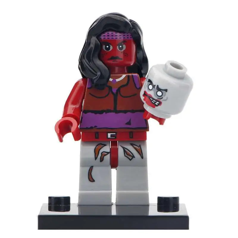 Michonne Grimes from The Walking Dead Minifigure - Minifigure Bricks