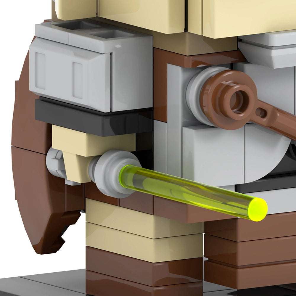 Rahm Kota Custom Star Wars Brick Heads MOC