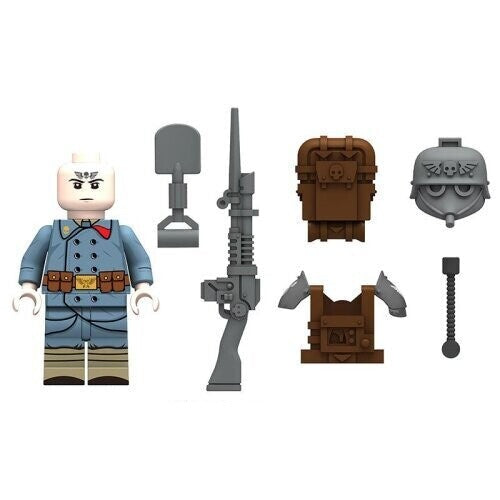 Death Korps of Krieg Veteran Squad Soldier Warhammer 40K Minifigure - Minifigure Bricks