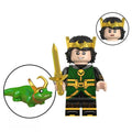 Kid Loki Custom Marvel Superhero Minifigure - Minifigure Bricks