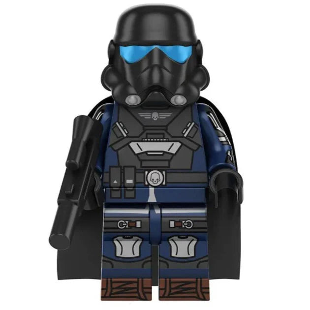 SEAF Soldier Custom Helldivers Video Game Minifigure - Minifigure Bricks