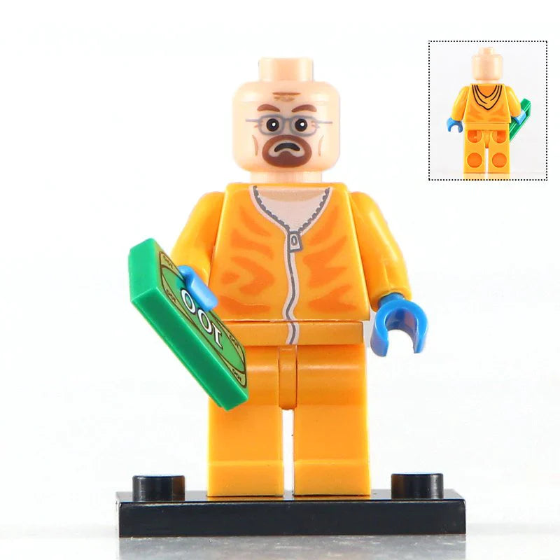 Breaking Bad Custom Minifigure Set - Minifigure Bricks
