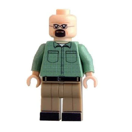 Breaking Bad Custom Minifigure Set - Minifigure Bricks