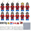 Medieval series of knights Custom Bundle Set Figure
