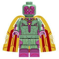 Vision Custom Marvel Superhero Minifigure - Minifigure Bricks