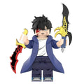 Sung Jinwoo Custom (Solo Leveling) Anime Minifigure - Minifigure Bricks
