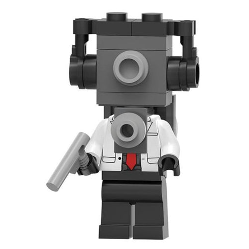 Boombox Man Skibidi Toilet Custom Minifigure - Minifigure Bricks