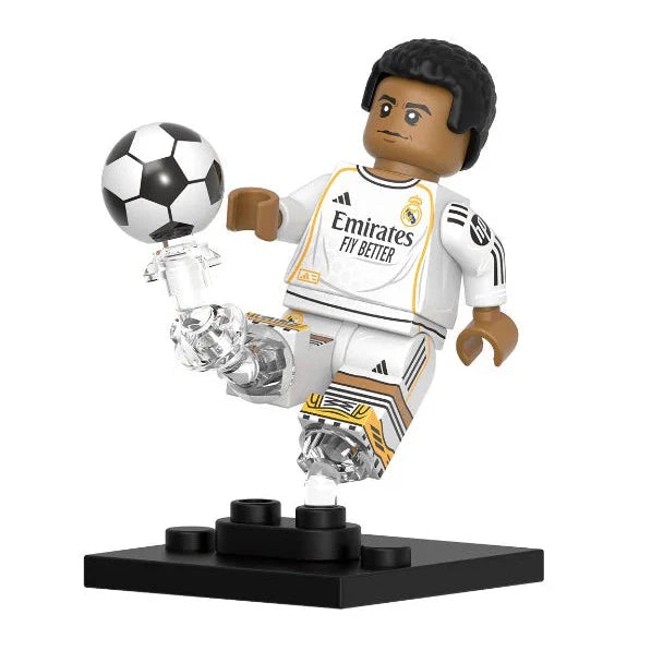 Kylian Mbappe (Real Madrid) Custom Minifigure Football Player - Minifigure Bricks