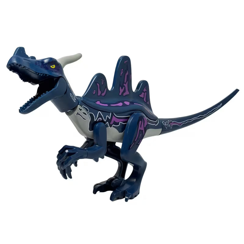 Dual Horned War Dragon Custom Dinosaur Large Minifigure